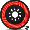 Spare Tire Brake Light, 3rd Third Brake Light Plug & Play, 405PCS LED Rear Wheel Light Super Bright Tail Light Red Ring Brake Light for 2007-2018 Jeep Wrangler JK JKU Accessories (For Jeep Wrangler JK JKU)