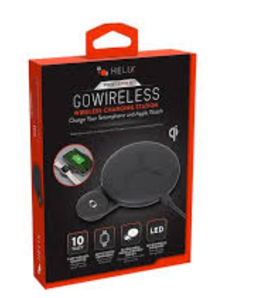 Helix Wireless Charging Station Black,
