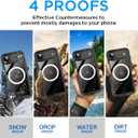 AICase for iPhone Air Case Waterproof Clear with MagSafe Water Proof/Snowproof/Dustproof/Shockproof,IP68 Certified 360 Full Body Protection Fully Sealed Underwater Cover for iPhone Air 6.5"