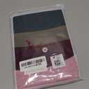 Wealurre Cotton Bikini Women's Breathable Panties Seamless Comfort Underwear (Medium, Line Purple)