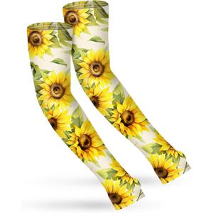 ShinHye UV Cooling Sleeves Gardening Sleeves UV Protection Anti-Scratch Sun Protection Arm Sleeves for Garden Outdoors