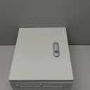 Outdoor Electrical Box 12 x 10 x 6''D NEMA 4X Enclosure Steel Box, Waterproof & Dustproof Outdoor/Indoor Lockable Electrical Junction Box, with Mounting Plate