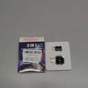 Screen Mirroring Adapter, 2026 Upgrade 3 in 1 Wireless Carplay Mirror Link Adapter for Cars with Built-in Wired Carplay Plug, Compatible with iPhone Phone/Airplay/Android Auto(for iPhone,1pc)