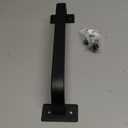 Bathroom Towel Bar, 10 inch Towel Racks for Bathroom Wall Mounted, SUS304 Stainless Steel Heavy Duty Towel Holder Bathroom Accessories Modern Home Decor, Matte Black Finished