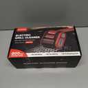 Electric Grill Brush, Grill Cleaner with LED Light, 700800 RPM Stainless Steel Bristles, 304 Removable Brush Head, Cordless & Type-C Rechargeable Grill Cleaning Tool for Outdoor BBQ (Red)