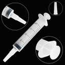 10pack 20ml Plastic Syringes with Measurement for Feeding Pets ,Liquid Scientific Labs,Watering,Dispensing Lip-gloss, without Needle with Cap