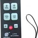 A-TV10 Large Button Universal Waterproof Remote Control Vizio LG Sharp