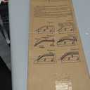 Hood Deflector Compatible with 2019-2026 Dodge Ram 1500 Hood Protector (No Rebel RHO TRX) ABS Shield Replacement for 2019-2026 Dodge Ram 1500 Accessories (Glossy Black)