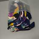 Mini Nylon Women Backpacks,11L Small Ladies backpacks Casual Lightweight Women Shopping Travel Daypack (A-Leaves Blue)