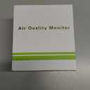 CO2 Monitor Carbon Dioxide Detector, 5-in-1 Indoor Air Quality Monitor, Portable CO2 Tester with Alarm, Tester for Carbon Dioxide, Temperature & Humidity, CO2 Sensor for Grow Tents, Bedroom, Home (White)