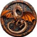 Wooden Puzzles for Adults, 3D Vision Effect Mechanical Dragon Wooden Jigsaw Puzzles 550 PCS Unique Shape Advanced Wood Puzzle Adult, Flat Puzzle Birthday Gifts Family Game (XL-17.3 * 17.2in)