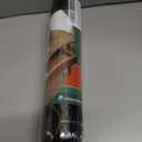 Shelf Liners for Kitchen Cabinets Drawer Liner 12in x 20FT Non Adhesive Black Gold Line Thickened Refrigerator Shelf Liner Paper Strong Easy to Clean for Tool Box with Knife and Tape Measure