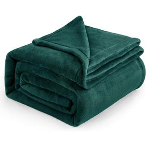 Green Fleece Blanket 122" x 116"