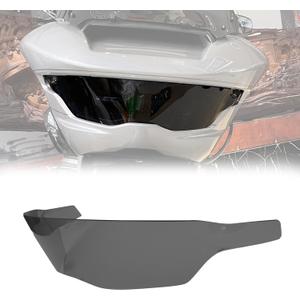 Motorcycle Headlight Guard Waterproof Front Headlamp Protection Cover for CVO Road Glide FLTRXSE 2023-2024 Road Glide/ST 2024 Accessories Decoration Shield (Smoky Gray)