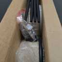 Dining Chairs Set of 2, 23.6" Backless Kitchen Living Room ChairMid Century Modern Chairs with Round Soft Beige Boucle Padded & Solid Metal Legs