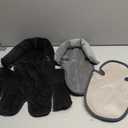 COOLBEBE New Babybody Support & Strap Covers Set for Newborn Infant Toddler- Extra Soft Stroller Cushion Pads Car Seat Insert, Perfect for Carseats, Strollers, Swings, Black