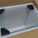 5 Gallon Glass Fish Tank, Easy to Maintain Small Aquarium for Betta/Snails/Shrimp and Aquatic Planting.