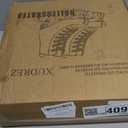 XUDREZ Cowhide Roller Skates for Women and Men High-Top Shoes Double-Row Design,Adjustable Classic Premium Roller Skates, 11