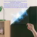 Chalk Board Contact Paper Wall Sticker, Extra Large Chalkboard Peel and Stick Paper, Adhesive Blackboard 35.4 x 78.7 inches (Green)
