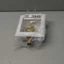 HYDRO MASTER Gas Outlet Box1/2" NPT, Gas Supply BoxWhite (1/2-Inch)