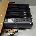 Amazon Basics Portable Oil Space Heater with 7 Oil-Filled Fins, 3 Heat Settings, Adjustable Thermostat, Tip-Over and Overheat Protection, ETL Safety Certificate, 1500W, Black