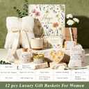 GIFTINBOX Mother s Day Gifts for Mom Wife Grandma, Birthday Gifts for Women, Gift Baskets for Women Spa, Self Care Package, Get Well Gift, Thinking of You Relaxing Care Package