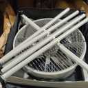 Leaf Bud Plant Trimmer with Replaceable Grille and Triple Stainless Steel Blade