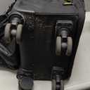 MATEIN Rolling Backpack with 4 Spinner Wheels, 17 Inch Backpack on Wheels with USB Charging Port, Water Resistant Rolling Computer Bag Carry On Luggage, Business Travel Roller Laptop Bag for Women Men (Black)