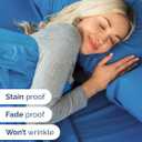 Extra Deep Queen Sheet Set - 6 Piece Breathable and Cooling Sheets - Hotel Luxury Bedding for Women, Men, Kids & Teens - Easy Secure Fit - Soft, Wrinkle Free & Comfy - Extra Deep Pockets - Royal Blue