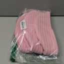 Small Storage Basket, Set of 3 Woven Baskets, Cotton Rope Small Baskets for Organizing, Cute Mini Tiny Round Basket, Bathroom Organization Bin (Pink)