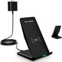 Wireless Charger Station,15W Desk Wireless Charging Stand 20W USB C Adapter for Apple iPhone 17 Pro/17/17/Air/16 Pro/16E/16 Plus/15/14/13,Samsung Galaxy S25/S24/S23/S22/Z Flip Fold/Note 20,Google etc.