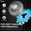 6-Pack Compatible with SH60 Norelco Replacement Heads 6000 Series S6810 S6820 S6850 S6880/81, Upgraded Blades for Philips Norelco 6000 Replacement Heads, Fit for Shaver Series 6000 S6810/82 S6850/85