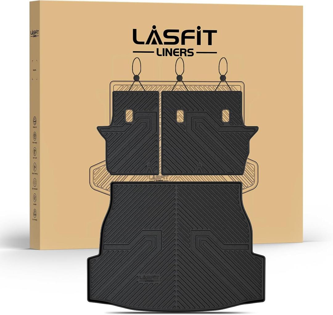 LASFIT Cargo Trunk Mat for Toyota RAV4 2019-2025 (Include Hybrid)