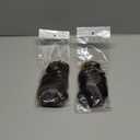 French Curl Braiding Hair 24 Inch 2 Packs #4 Brown Synthetic Loose Wave Bouncy Crochet Hair Pre Stretched 75g/pack Curly Braiding Hair for Black Women Hair Extensions (24inch,2packs,4#)