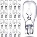 Riakrum T5 Landscape Light Bulbs 12 Volt 4 Watt Landscape Lighting Bulbs Low Voltage Wedge Base Replacement Lamp for Outdoor Garden Deck Yard(20 Pieces)