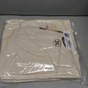 Dokotoo Women's Sweaters Colorblock Crewneck Cotton Long Sleeve Fall Winter Knit Pullover Jumper Tops (Beige, XXL)