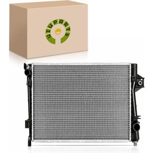 Engine Coolant Radiator with Transmission Oil Cooler Compatible with Dodge Ram 1500 4.7L 2002-2008,Dodge Ram 1500 5.7L 2003,Dodge Ram 2500 5.7L 2003,Dodge Ram 1500 3.7L 2002-2008 & More Replace CU2479