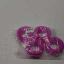GLOBACT 1.9 Silicone Tire Inserts Fit 118-122mm 1.9" Wheel Tires Waterproof Inserts for 1/10 RC Crawler Car (4Pcs Purple)