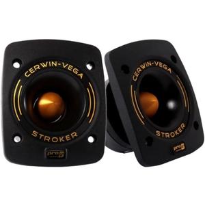 Cerwin Vega CVMPCL1.0T 1" 200W Max / 100W RMS Flush Mount Stroker Pro Series Tweeters, Black