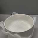 MALACASA 24 OZ Cereal Bowls, Porcelain Soup Oatmeal Bowls Set of 6, Kitchen Ceramic Serving Bowl, Dishwasher Microwave Oven Safe, White, Series LUNA