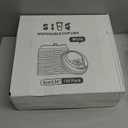 SIUQ 150 Pack Coffee Cup lids, Disposable Plastic Cup Lids for 10, 12, 16, 20, 24 oz Paper Cups, Hot/Cold Drinking Cup Lids, 3.54 Inches/90 mm Diameter - White