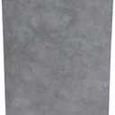 Kante 28" H Square Natural Concrete/Fiberglass Indoor Outdoor Modern Seamless Tall Planter, 14"W x 14"L x 28"H