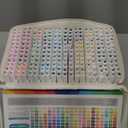 288 Colors Acrylic Paint Markers, Soft Brush Tip Marker Pens Set with Marker Bag, Acrylic Paint Pens for Fabric, Wood, Stone, Canvas, Glass, Egg, Rock Painting, DIY Crafts and Art Supplies