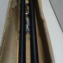 Double Curtain Rods 72-144 Inches for Windows, 1 Inch Diameter Adjustable Heavy Duty Drapery Rod with Aluminum Alloy Brackets and Finials, Modern Stylish Dual Curtains Rod, Matte Black