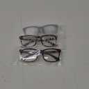 WOWSUN Unisex Stylish Nerd Non-prescription Glasses, Clear Lens Eyeglasses Frames, Fake Glasses