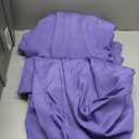 Fokitut 2 Pack Waterproof Rectangle Tablecloth, 90x156 Inch,Stain Resistant and Wrinkle Polyester Table Cloth, Fabric Table Cover for Kitchen Dining, Wedding, Party, Holiday Dinner-Purple