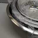 COOK WITH COLOR Stainless Steel Mixing Bowls Set - Nesting Bowls, 6 Pieces, Silver