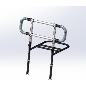 Bed Rails for Elderly Adults Height Adjustable Bed Assist Rail for Seniors Safety Bed Handle with Leg