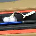 Golf Putting Game Set, Mini Golf Game Set with 2 Putters 2 Balls, 10 Feet Practice Putting Green Mat for Adults, Indoor Outdoor Backyard Party Game, 10 feet x 1.6 feet