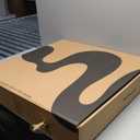 Mylle Black and Cream Shapes Mat